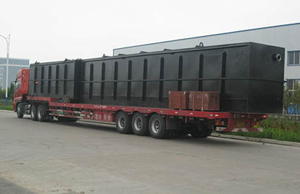 東營人民醫院污水處理設備,每天處理60方污水,國家1級B排放標準