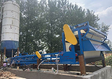 工業污水脫水帶式壓濾機